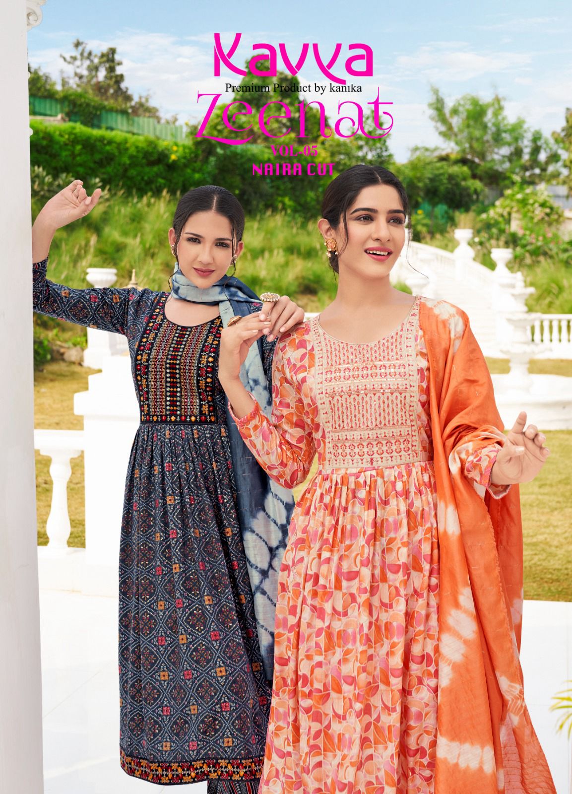 KAVYA KURTI ZEENAT VOL 5